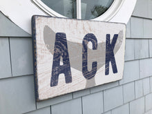 Load image into Gallery viewer, Nantucket ACK Rustic Beach Sign