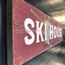 Load image into Gallery viewer, Large Custom Ski House Sign