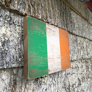 Large Rustic Irish Flag