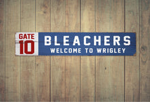Load image into Gallery viewer, Large Wrigley Field Wood Sign