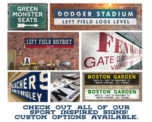 Load image into Gallery viewer, Large Foxboro Stadium Wood Sign