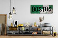 Load image into Gallery viewer, Large Boston Celtics Distressed Wood Sign