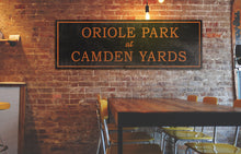 Load image into Gallery viewer, Camden Yards Oriole Park Sign