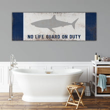 Load image into Gallery viewer, Swimming Pool Sign - Shark Sign