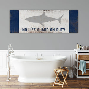 Swimming Pool Sign - Shark Sign