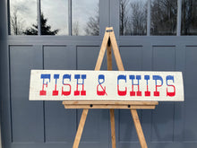 Load image into Gallery viewer, Fish and Chips Cottage Kitchen Sign