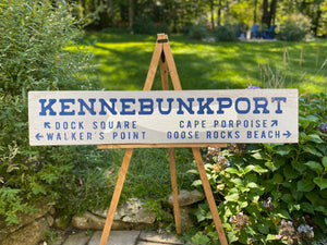 Kennebunkport Handcrafted Wood Sign - Rustic Home Décor, Personalized Wall Art, Coastal Theme, Beach House Gift, Housewarming Gift