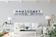 Load image into Gallery viewer, Kennebunkport Handcrafted Wood Sign - Rustic Home Décor, Personalized Wall Art, Coastal Theme, Beach House Gift, Housewarming Gift