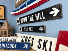 Load image into Gallery viewer, Personalized Ski Trail Signs