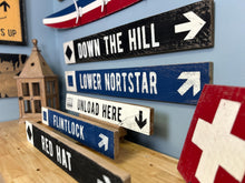 Load image into Gallery viewer, Custom Ski Trail Signs