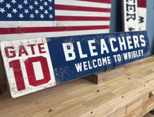 Load image into Gallery viewer, Large Wrigley Field Wood Sign