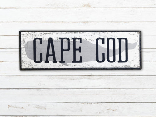 Cape Cod Rustic Wood Sign - Winni Made